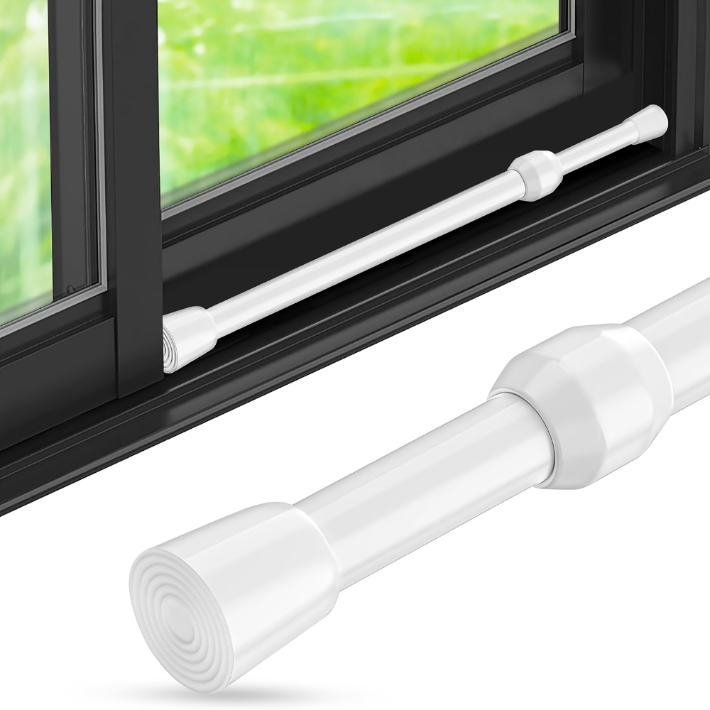 Window Lock Bar - قضيب أمان معدني قابل للتعديل للنوافذ