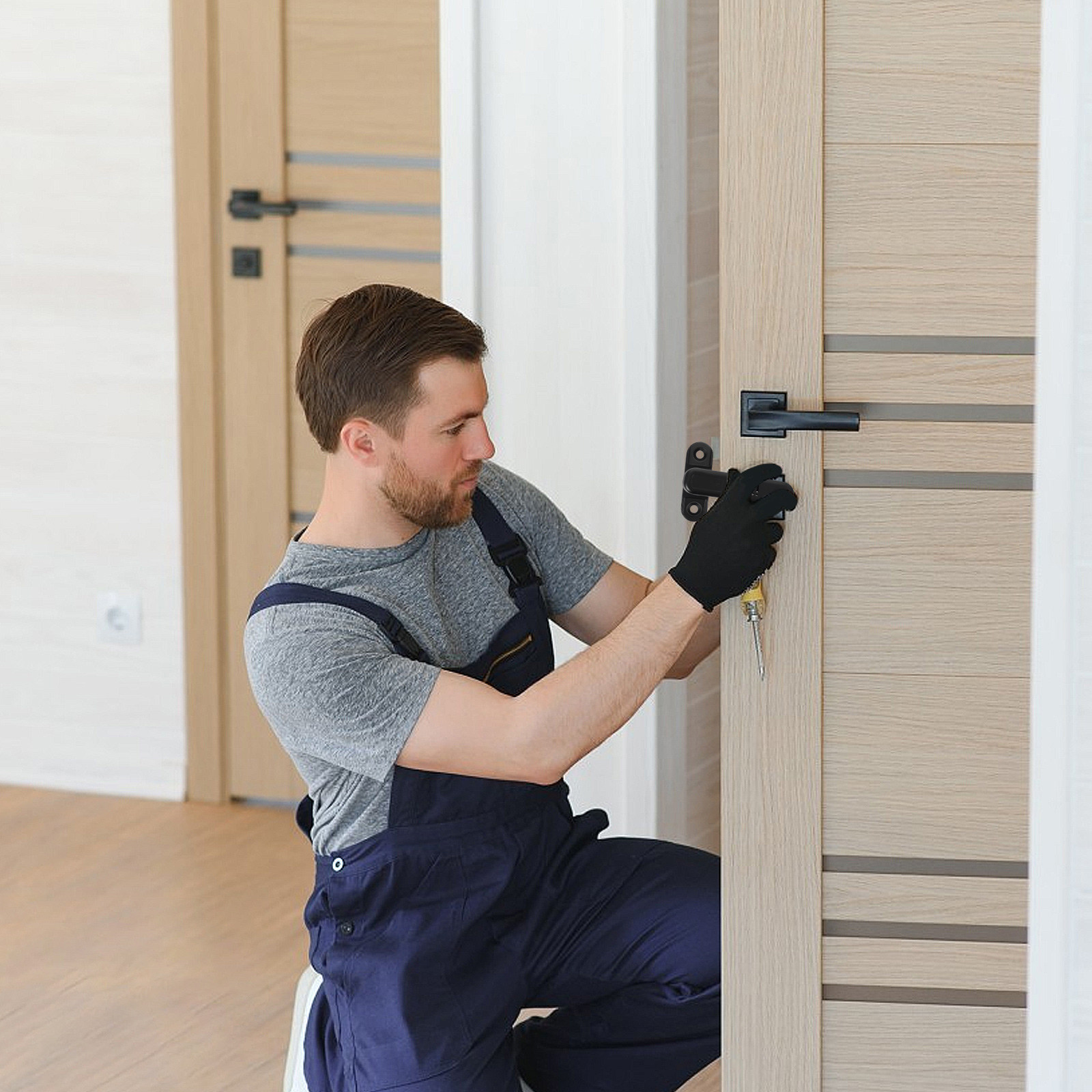 Door Stop Alarm - قفل أمان للباب مع إنذار ضد