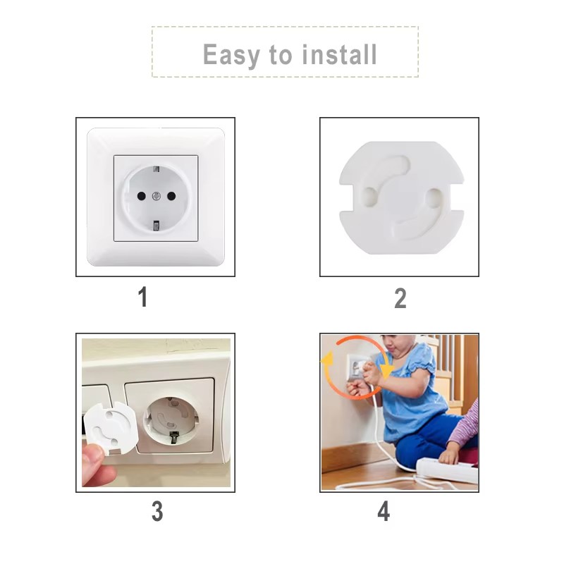 1-10 قطع من أغطية المقابس البي - مراجعة Outlet Cover Baby وسعره