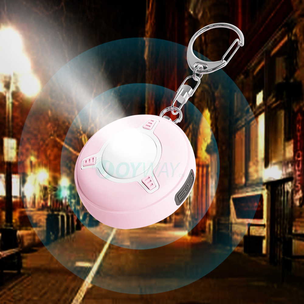JOYWAY جديد شخصي 130dB صفارة ا - مراجعة Personal Alarm Keychain وسعره