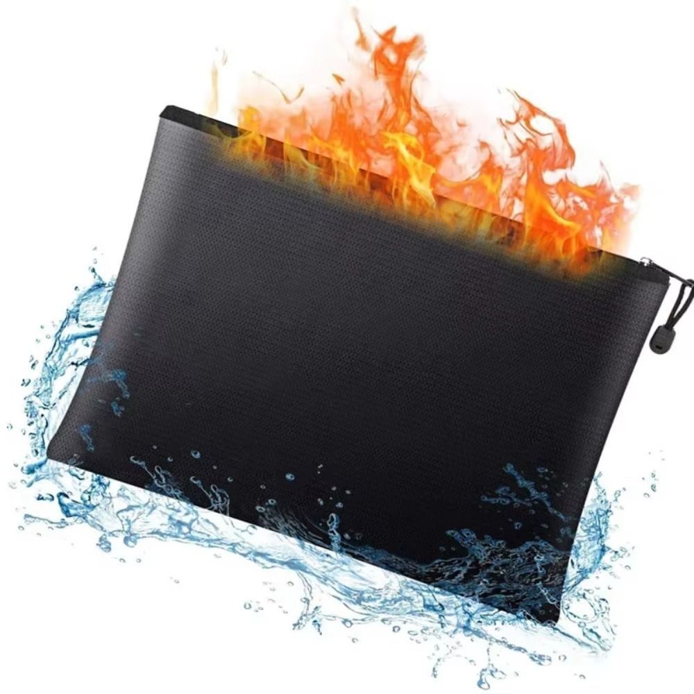 حقيبة مستندات مقاومة للحرارة ا - مراجعة Fire Safe Document وسعره