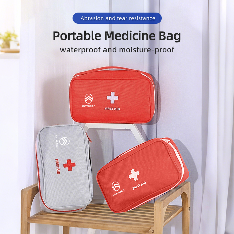 حقيبة تخزين الأدوية الطبية الم - مراجعة First Aid Bag Kit وسعره