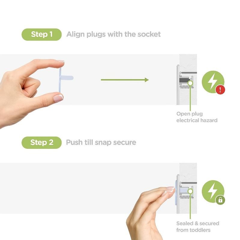 غطاء مخرج كهربائي شفاف لحماية  - مراجعة Outlet Cover Baby وسعره